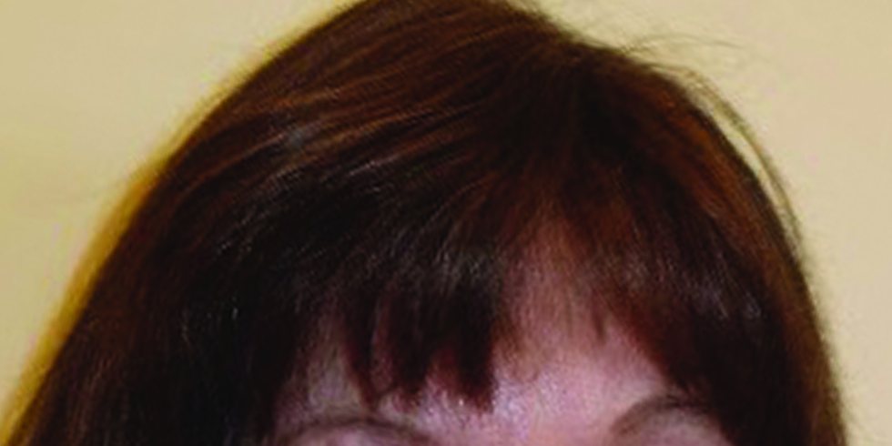 After: full-bodied auburn hair